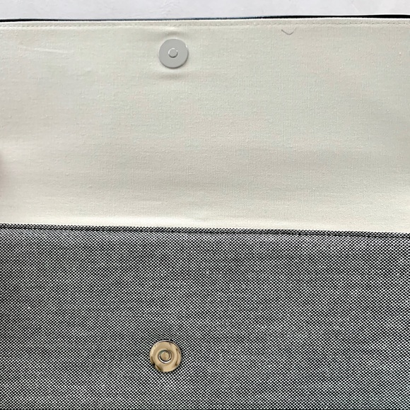 Martin & Osa Grey Tweed Clutch - Picture 7 of 7